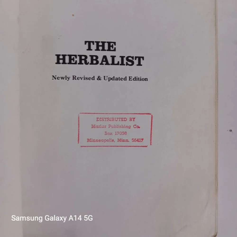 The Herbalist Joseph E Meyer 1986 Meyerbooks Herbal Medicine Plants Paperback